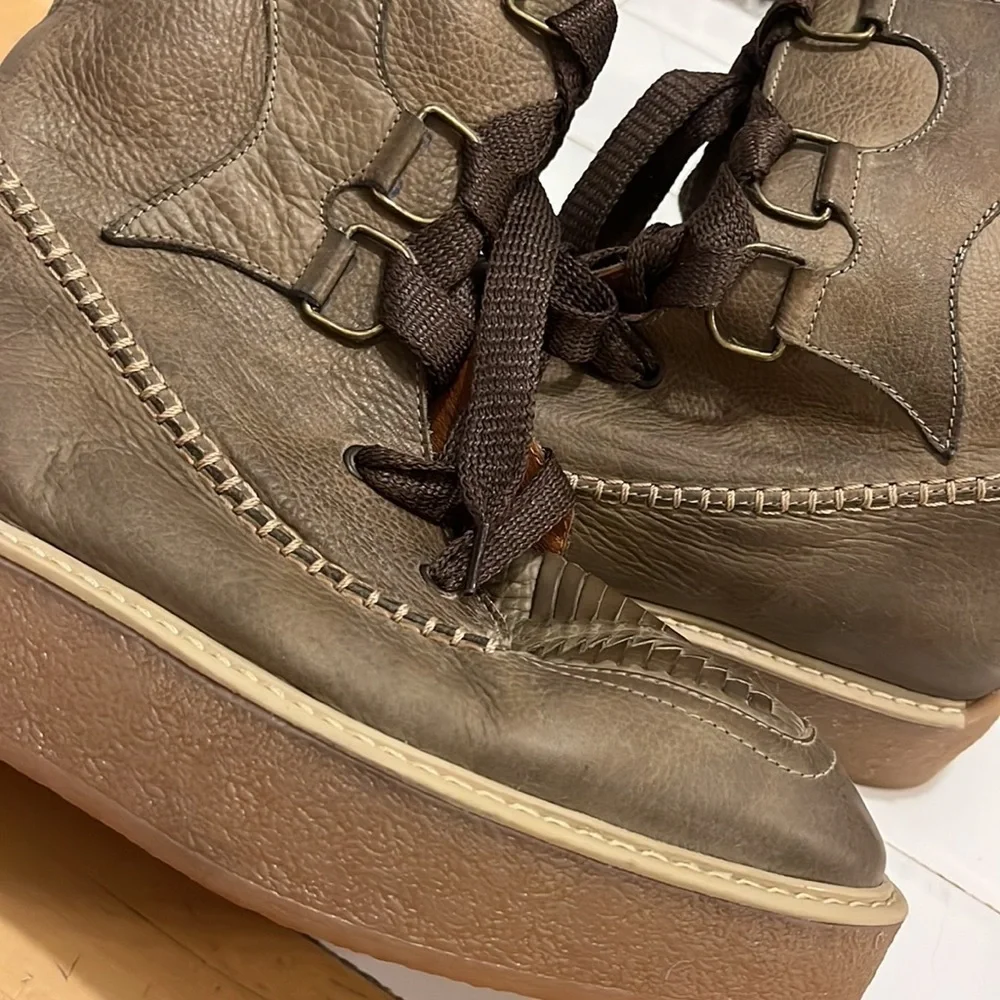 New Free People Bristen Mountain Boot Taupe Size 37